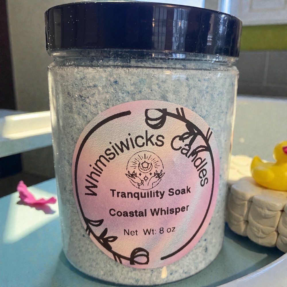 Hand Crafted Bath Salts - 8oz - Picture 5 of 5